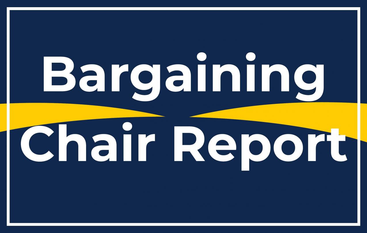 AFSCME Local 1583 Bargaining Chair Report